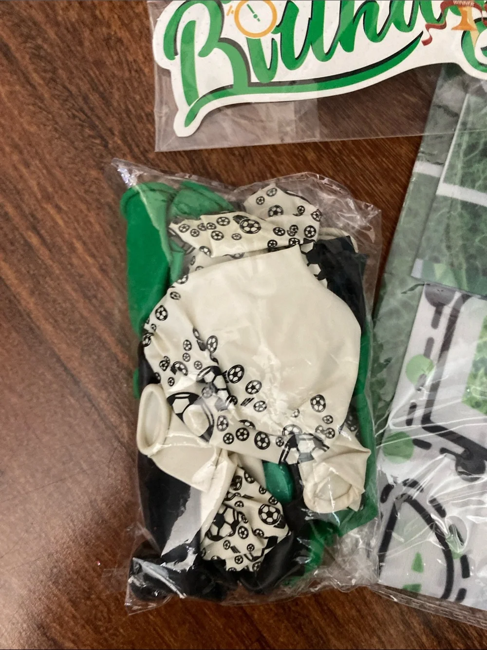 Soccer Party Decorations NWT